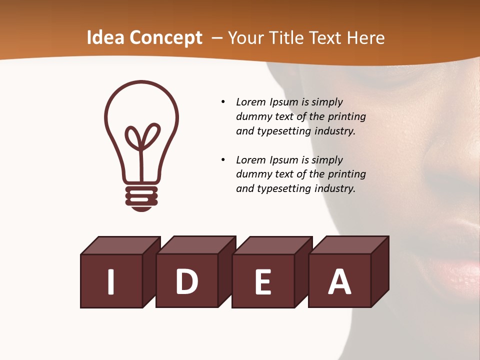 False Person Content PowerPoint Template