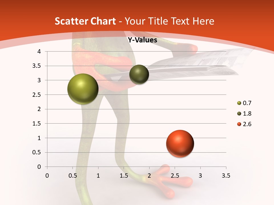 A Frog With Glasses Holding A Knife In His Hand PowerPoint Template