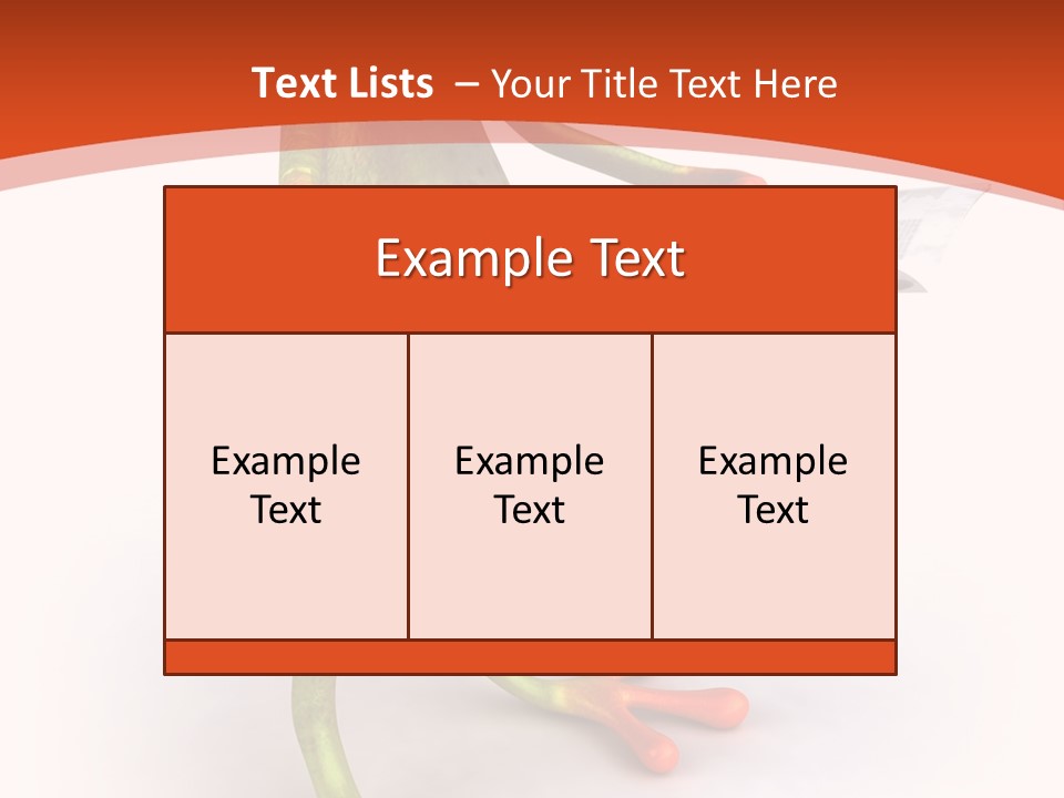 A Frog With Glasses Holding A Knife In His Hand PowerPoint Template