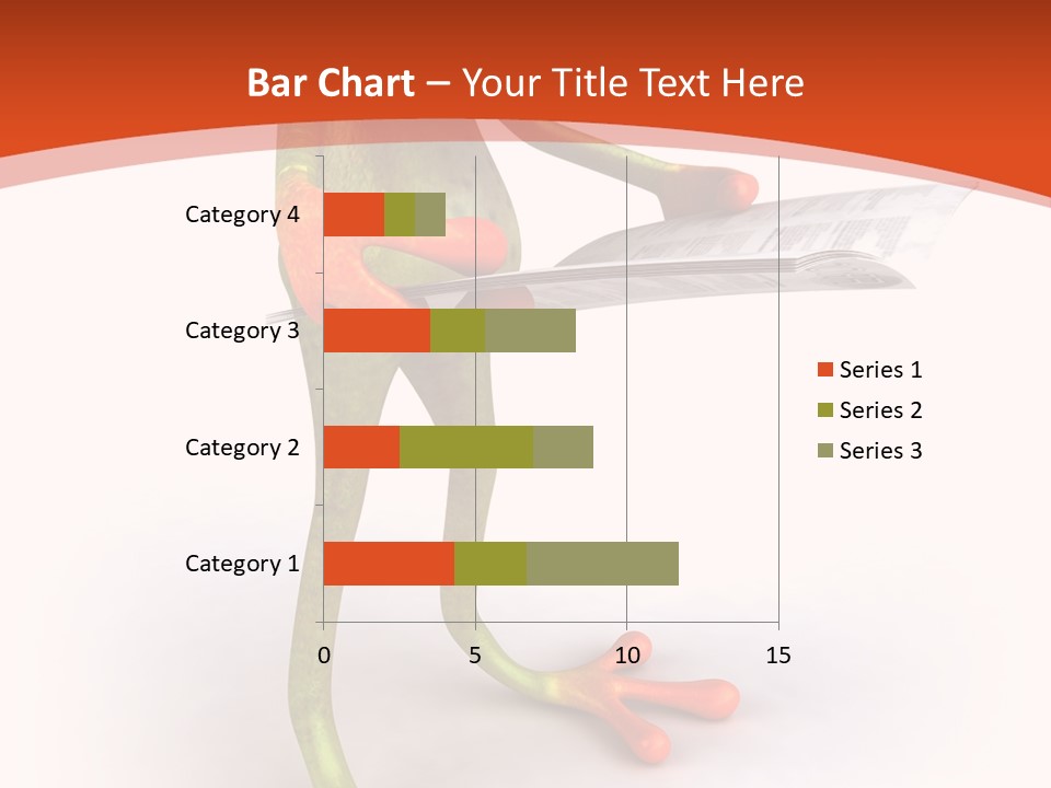 A Frog With Glasses Holding A Knife In His Hand PowerPoint Template