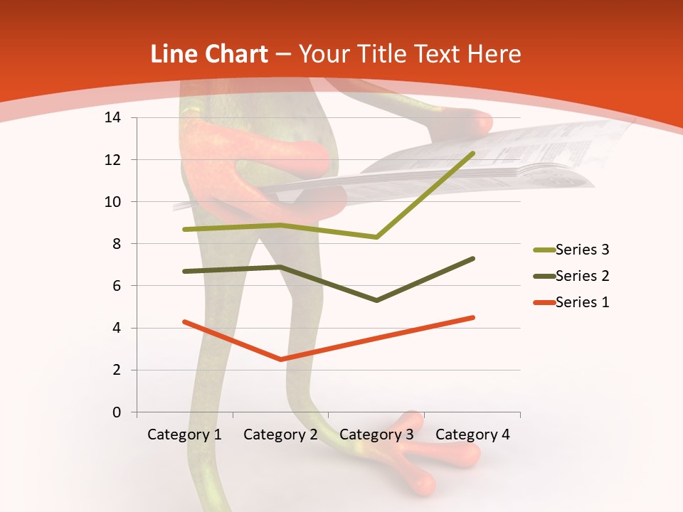 A Frog With Glasses Holding A Knife In His Hand PowerPoint Template