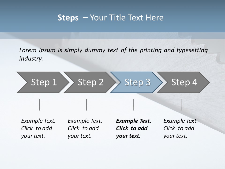 Tropical Pool Sky PowerPoint Template