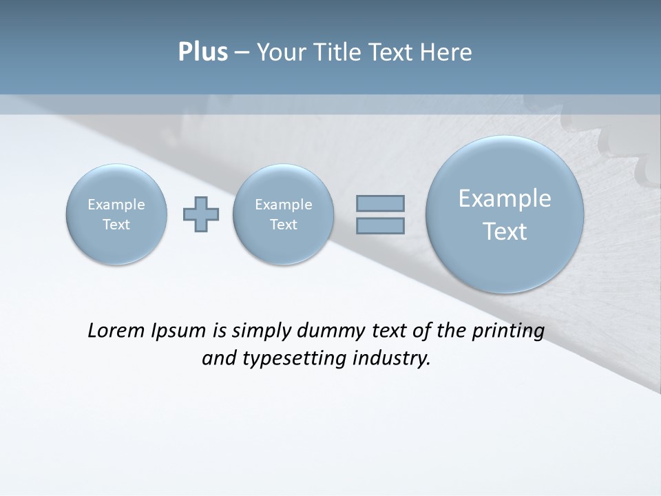 Tropical Pool Sky PowerPoint Template