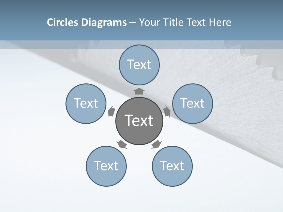 Tropical Pool Sky PowerPoint Template