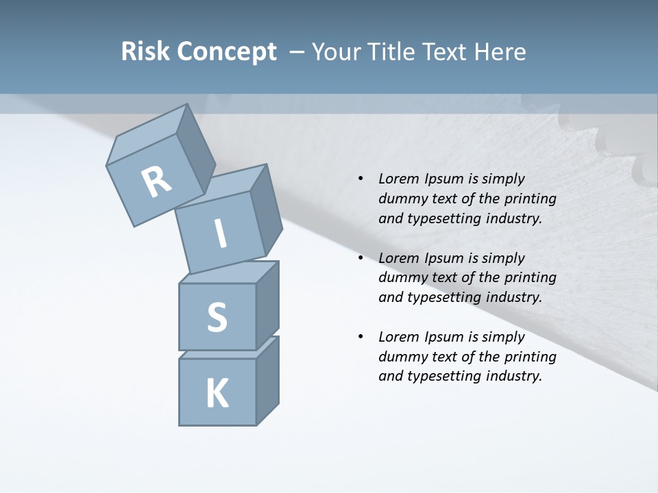 Tropical Pool Sky PowerPoint Template