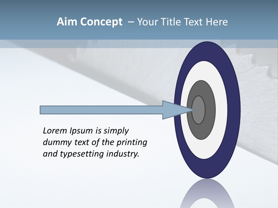 Tropical Pool Sky PowerPoint Template