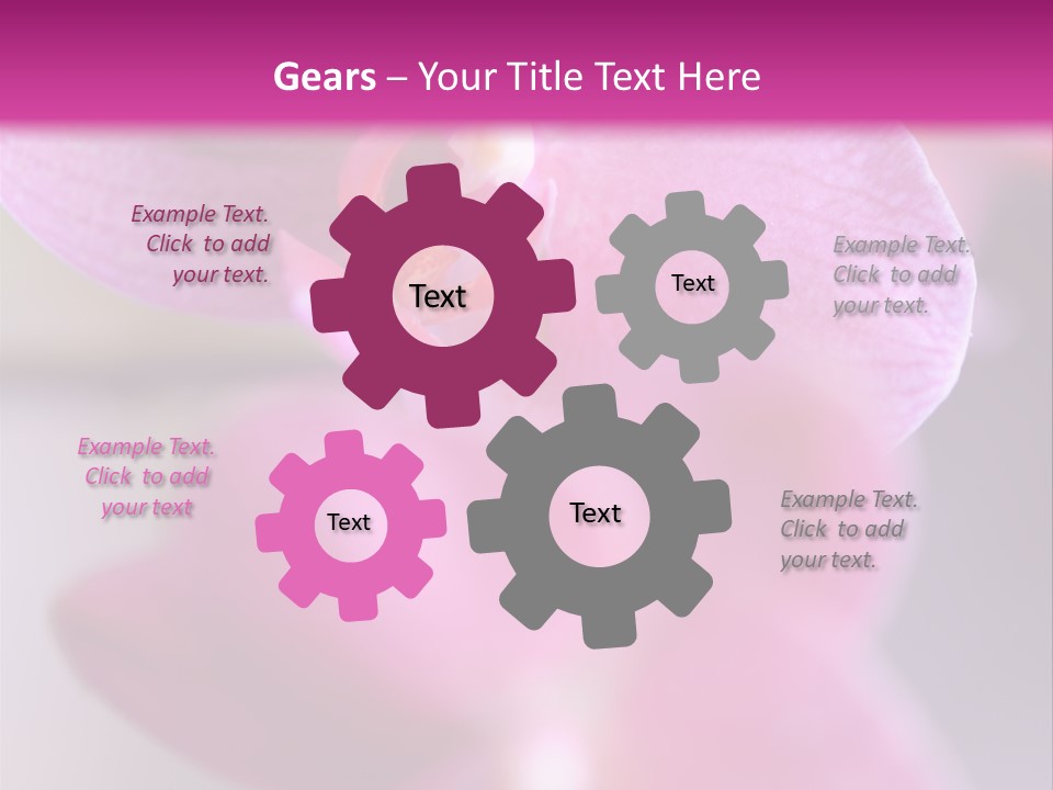 Inflorescence Fragility Ornate PowerPoint Template