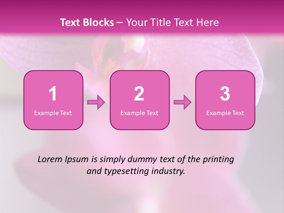 Inflorescence Fragility Ornate PowerPoint Template