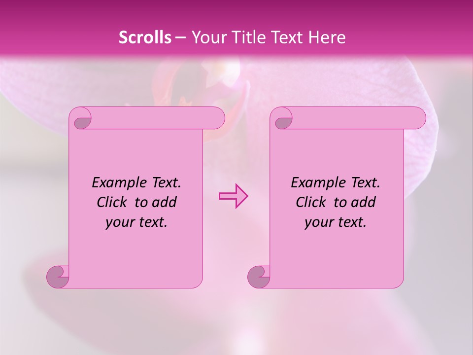 Inflorescence Fragility Ornate PowerPoint Template