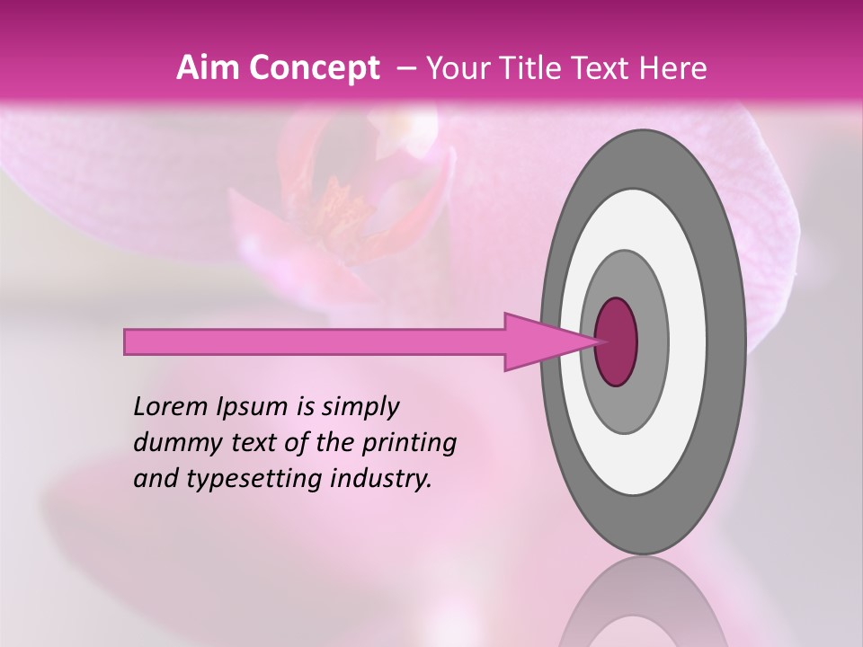 Inflorescence Fragility Ornate PowerPoint Template