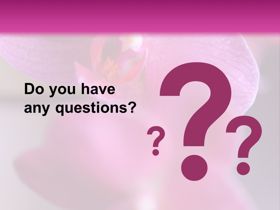 Inflorescence Fragility Ornate PowerPoint Template