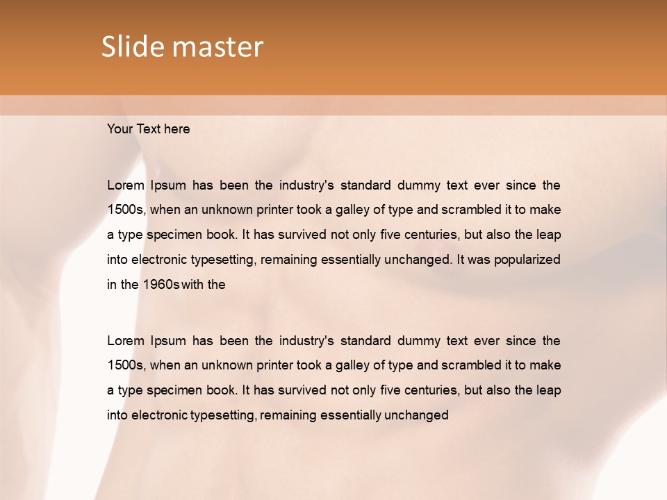 Pack Triceps Fitness PowerPoint Template