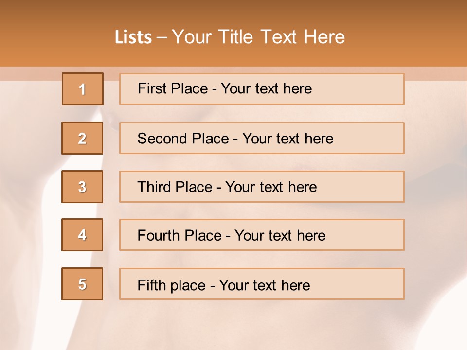 Pack Triceps Fitness PowerPoint Template
