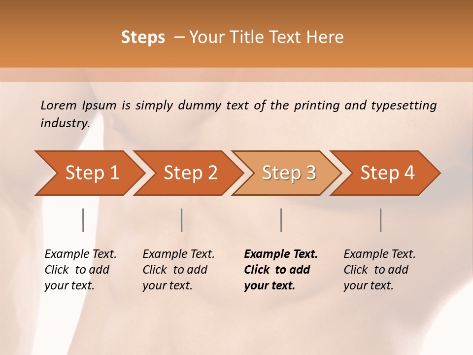 Pack Triceps Fitness PowerPoint Template