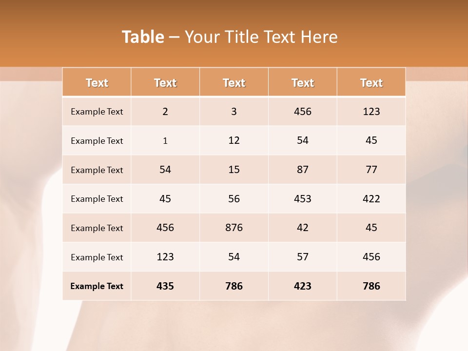Pack Triceps Fitness PowerPoint Template