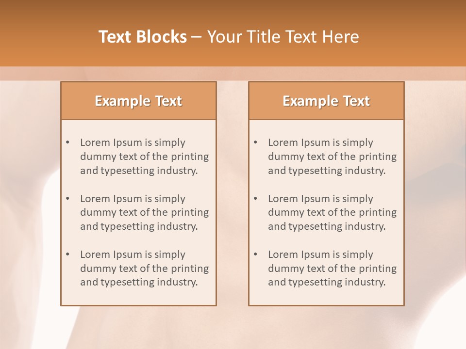 Pack Triceps Fitness PowerPoint Template