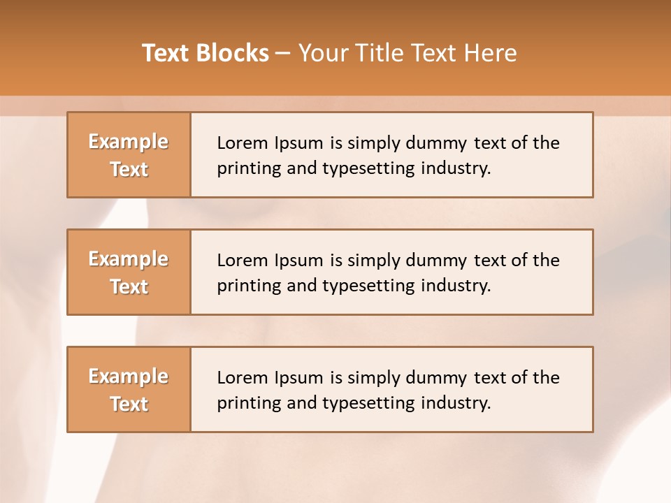 Pack Triceps Fitness PowerPoint Template