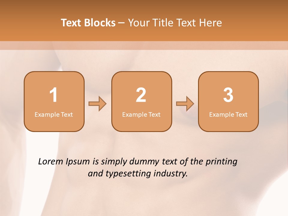 Pack Triceps Fitness PowerPoint Template