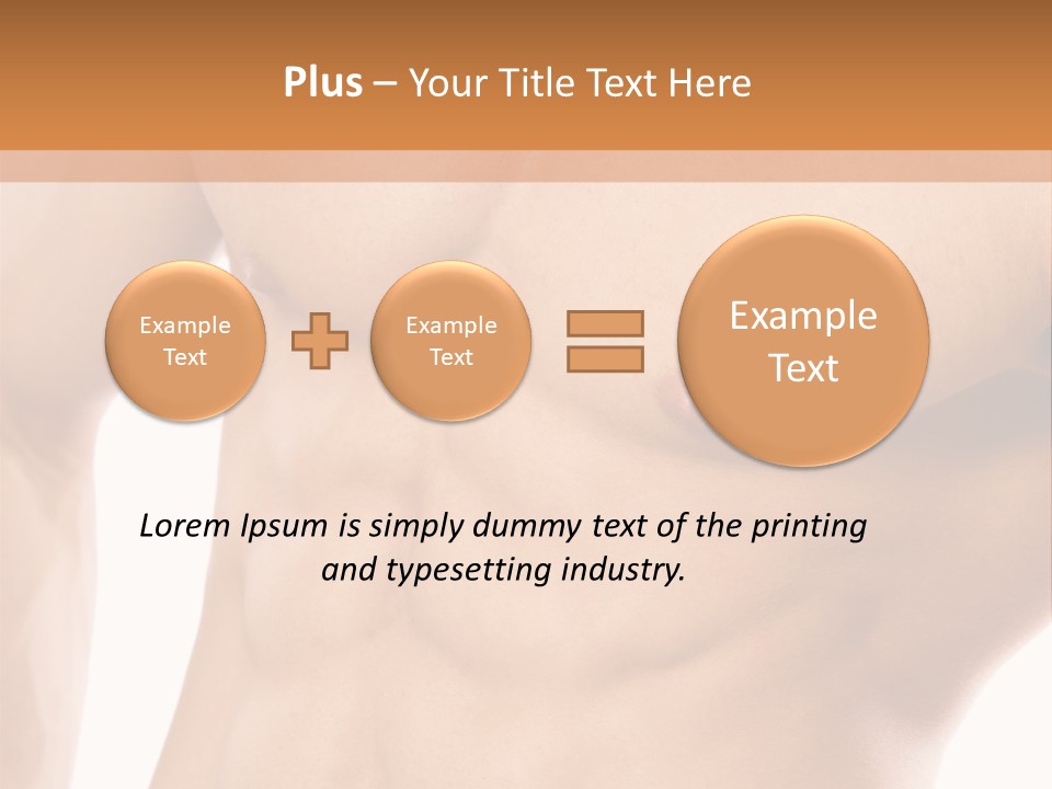 Pack Triceps Fitness PowerPoint Template