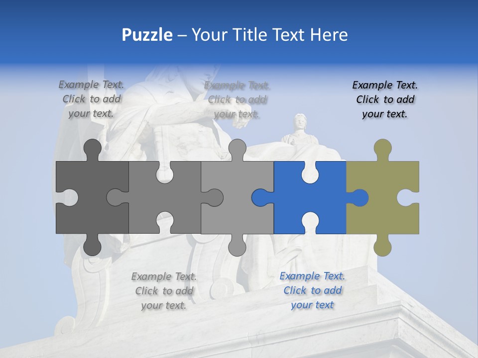 Democracy Tourist Color PowerPoint Template