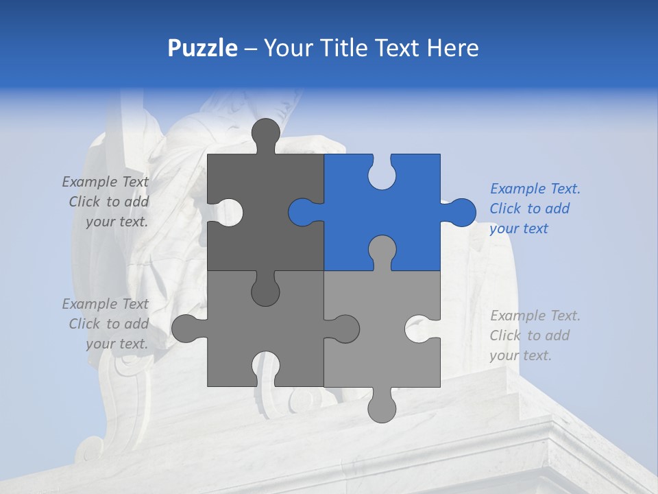 Democracy Tourist Color PowerPoint Template