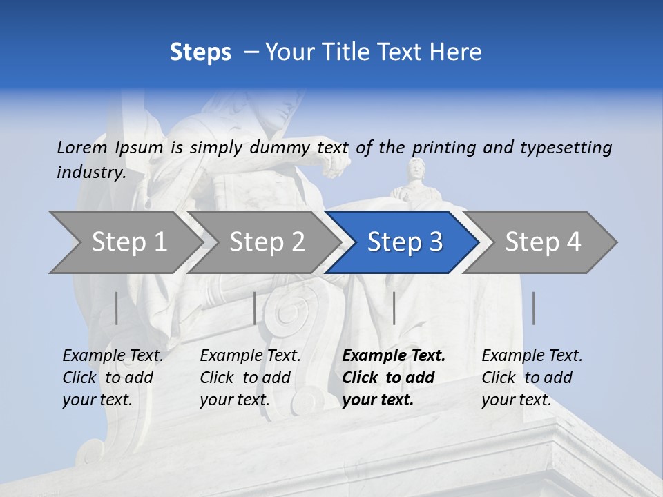 Democracy Tourist Color PowerPoint Template