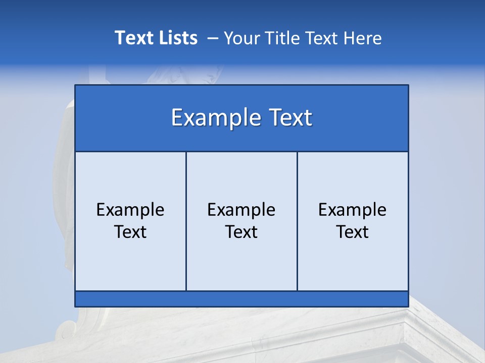 Democracy Tourist Color PowerPoint Template