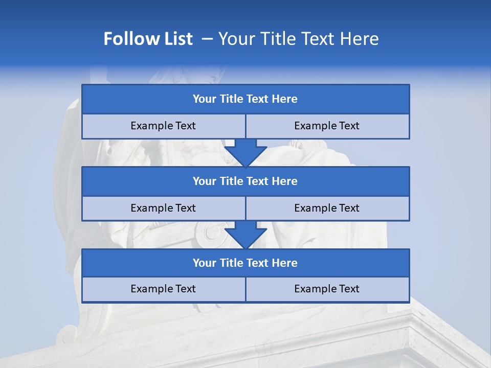 Democracy Tourist Color PowerPoint Template