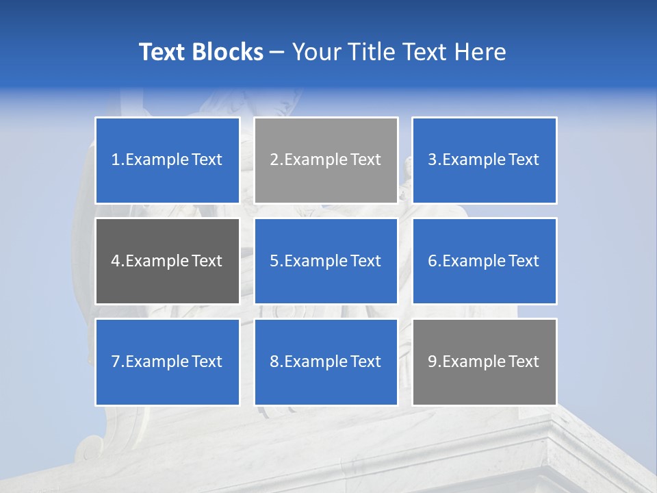 Democracy Tourist Color PowerPoint Template
