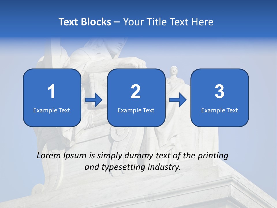 Democracy Tourist Color PowerPoint Template