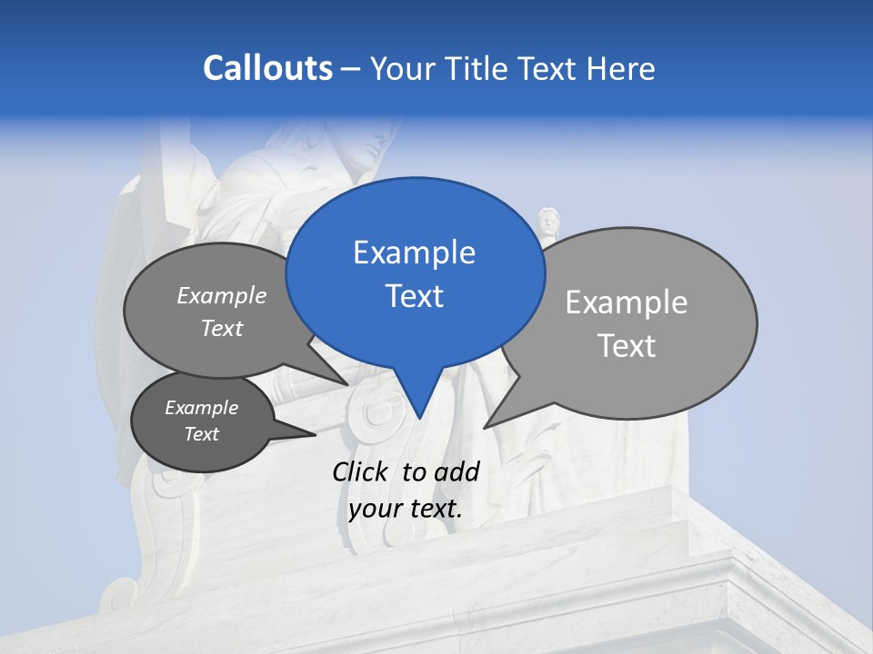 Democracy Tourist Color PowerPoint Template