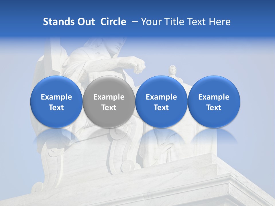 Democracy Tourist Color PowerPoint Template