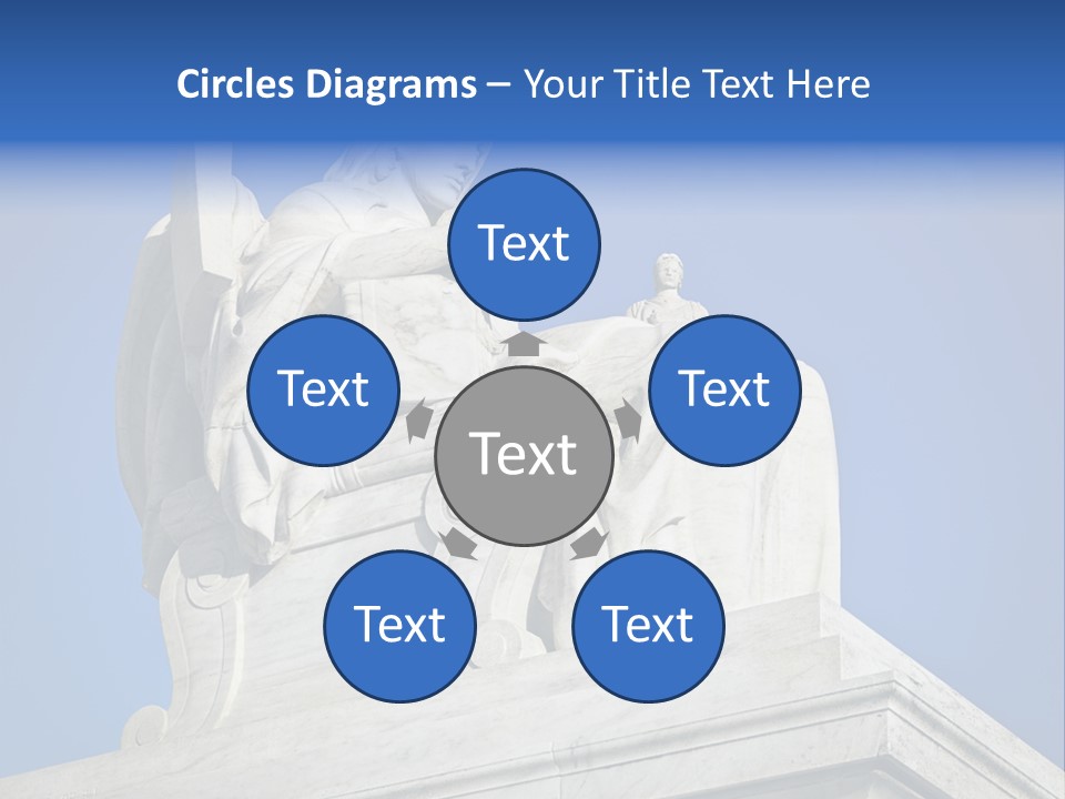 Democracy Tourist Color PowerPoint Template