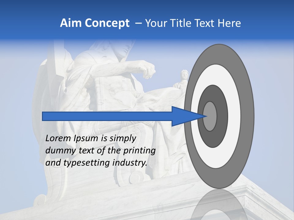 Democracy Tourist Color PowerPoint Template