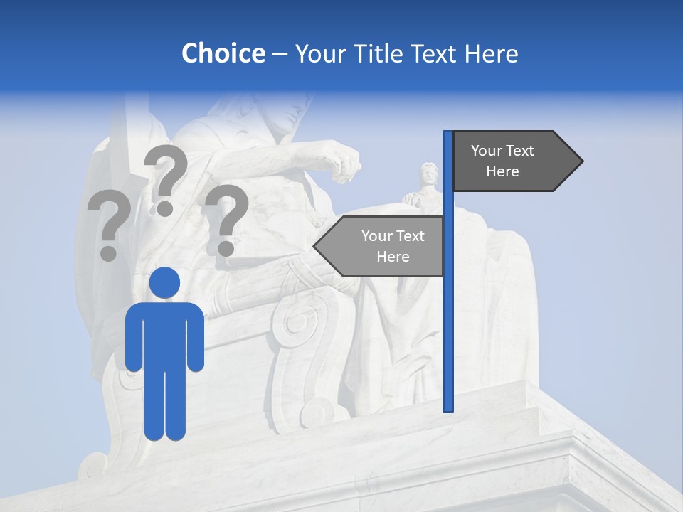 Democracy Tourist Color PowerPoint Template