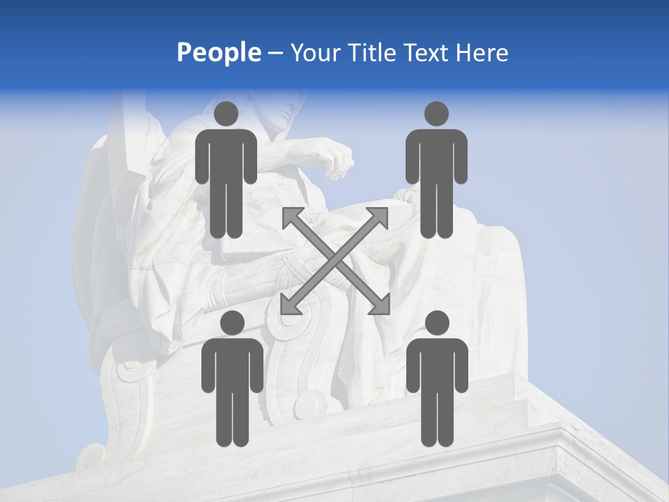 Democracy Tourist Color PowerPoint Template