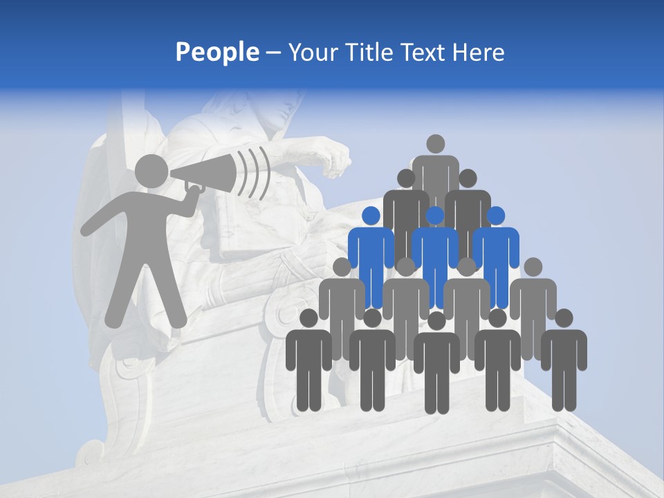 Democracy Tourist Color PowerPoint Template