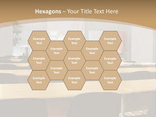 Convention Businessman Room PowerPoint Template