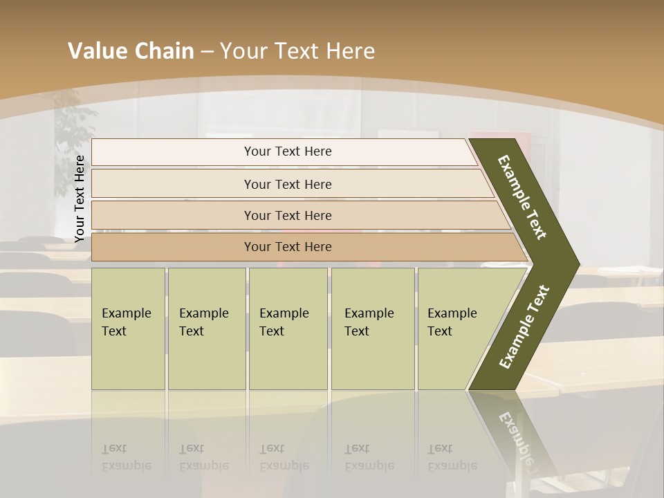 Convention Businessman Room PowerPoint Template