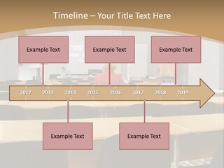 Convention Businessman Room PowerPoint Template