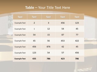 Convention Businessman Room PowerPoint Template