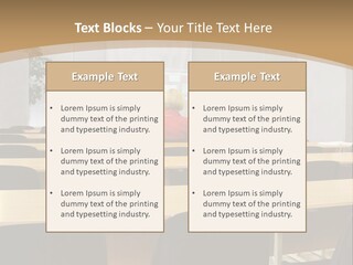 Convention Businessman Room PowerPoint Template