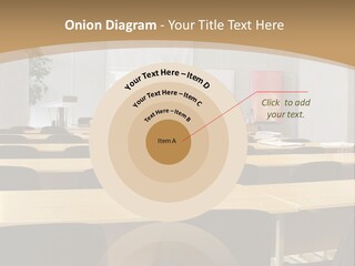 Convention Businessman Room PowerPoint Template