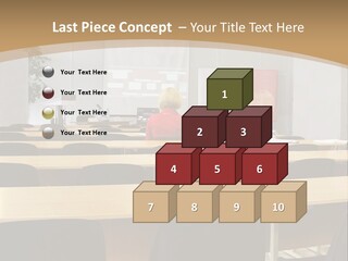 Convention Businessman Room PowerPoint Template
