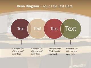 Convention Businessman Room PowerPoint Template
