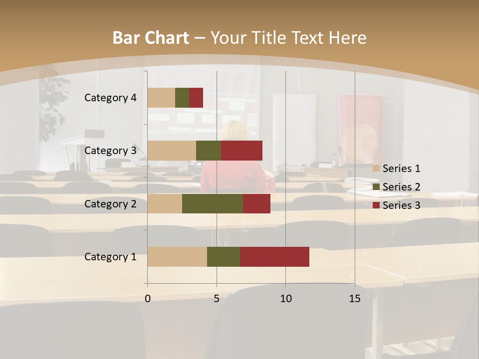 Convention Businessman Room PowerPoint Template