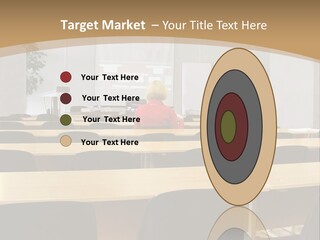 Convention Businessman Room PowerPoint Template