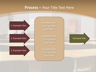 Convention Businessman Room PowerPoint Template