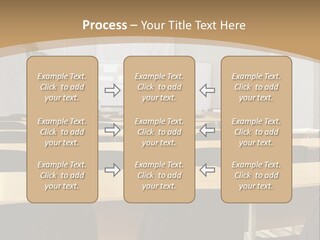 Convention Businessman Room PowerPoint Template