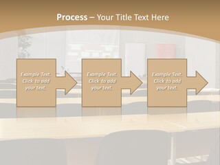 Convention Businessman Room PowerPoint Template